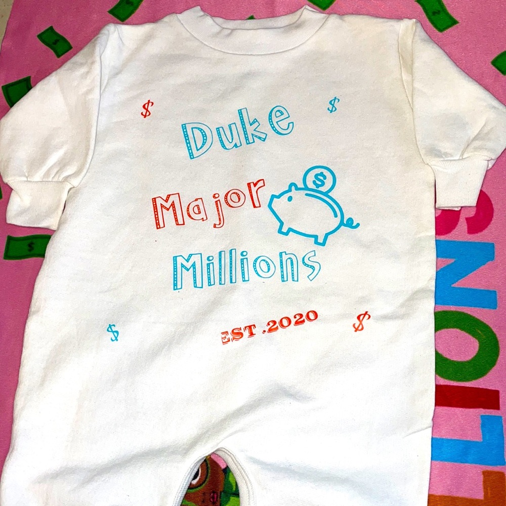 Duke major million baby boy sleeper